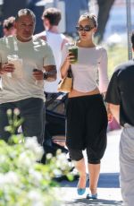 LILY-ROSE DEPP Grabs a Green Juice During a Lunch Stop at Dialog Cafe in Los Angeles 07/06/2026