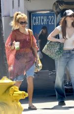 MADELAINE PETSCH Out at Studio City Farmers Market 07/05/2026
