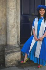 MAISIE WILLIAMS Receiving Her Honorary Degree at Bath Spa University 07/22/2026