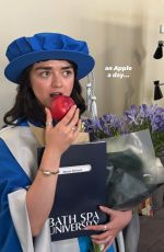 MAISIE WILLIAMS Receiving Her Honorary Degree at Bath Spa University 07/22/2026