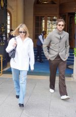 MARGOT ROBBIE and Tom Ackerley Out on Her Birthday in Paris 07/02/2026