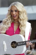 MEGAN MORONEY Performs at NBC Today Show at Rockefeller Center in New York 07/10/2026