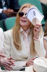 NICOLE KIDMAN at 2026 Wimbledon Tennis Championships in London 07/12/2026