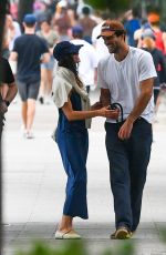 NINA DOBREV and Dougie Joseph Out and About in New York City 07/11/2026