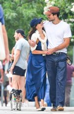 NINA DOBREV and Dougie Joseph Out and About in New York City 07/11/2026
