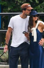 NINA DOBREV and Dougie Joseph Out and About in New York City 07/11/2026