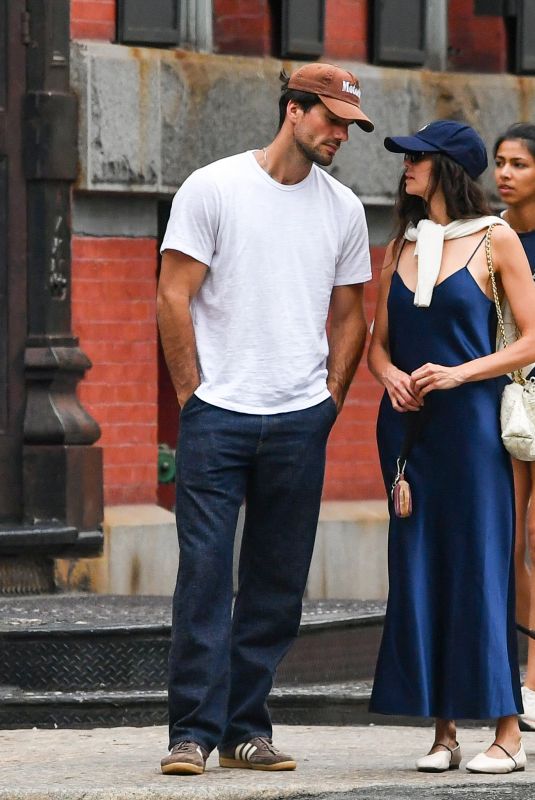NINA DOBREV and Dougie Joseph Out and About in New York City 07/11/2026
