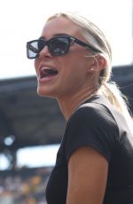 OLIVIA DUNNE at Milwaukee Brewers vs Pittsburgh Pirates Game at PNC Park in Pittsburgh 07/12/2026