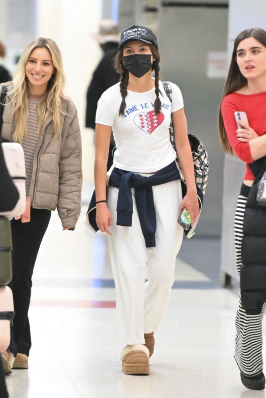 OLIVIA RODRIGO Arrives at JFK Airport in New York City After a Vacation in Iceland 07/20/2026