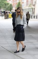 OLIVIA WILDE Arrives at BBC Radio Promoting The Invite in London 07/02/2026