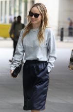 OLIVIA WILDE Arrives at BBC Radio Promoting The Invite in London 07/02/2026