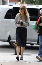 OLIVIA WILDE Arrives at BBC Radio Promoting The Invite in London 07/02/2026