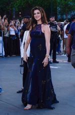 Pregnant ANNE HATHAWAY Arrives at Trocadero in Paris for Event Celebrating The Odyssey in Paris 07/07/2026