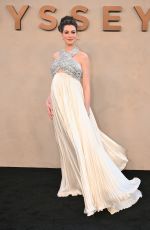 Pregnant ANNE HATHAWAY at The Odyssey Premiere at AMC Lincoln Square Theater in New York City 07/14/2026