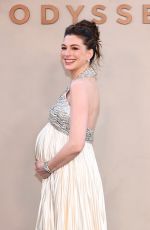 Pregnant ANNE HATHAWAY at The Odyssey Premiere at AMC Lincoln Square Theater in New York City 07/14/2026