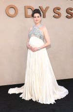 Pregnant ANNE HATHAWAY at The Odyssey Premiere at AMC Lincoln Square Theater in New York City 07/14/2026
