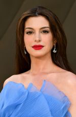 Pregnant ANNE HATHAWAY at The Odyssey Premiere at Odeon Luxe Leicester Square in London 07/06/2026