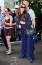 Pregnant ANNE HATHAWAY Out in Tribeca in New York City 07/01/2026