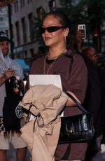RIHANNA and ASAP Rocky Arrives at Their Hotel in New York City 07/19/2026