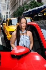 RIHANNA and ASAP Rocky Leaves Four Seasons Hotel in New York 07/05/2026