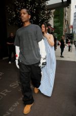 RIHANNA and ASAP Rocky Leaves Four Seasons Hotel in New York 07/05/2026