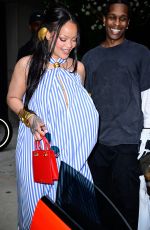 RIHANNA and ASAP Rocky Leaves Four Seasons Hotel in New York 07/05/2026