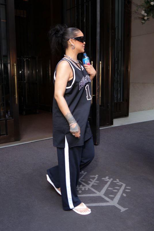 RIHANNA Heading to Jay-Z Concert at Yankee Stadium in New York 07/12/2026