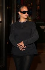 RIHANNA Leaves Four Seasons Hotel Wearing a Sleek Black Ensemble in New York City 07/11/2026