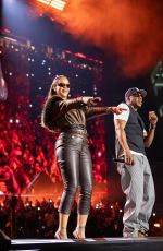 RIHANNA Lits up Stage at Jay-Z