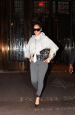 RIHANNA Stepping Out Four Seasons Hotel in New York 07/10/2026