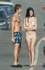 SAMI SHEEN in Bikini Shares Beach Stroll with Boyfriend in Malibu 07/24/2026