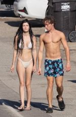 SAMI SHEEN in Bikini Shares Beach Stroll with Boyfriend in Malibu 07/24/2026