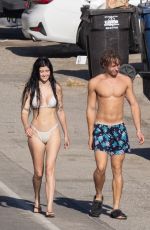 SAMI SHEEN in Bikini Shares Beach Stroll with Boyfriend in Malibu 07/24/2026