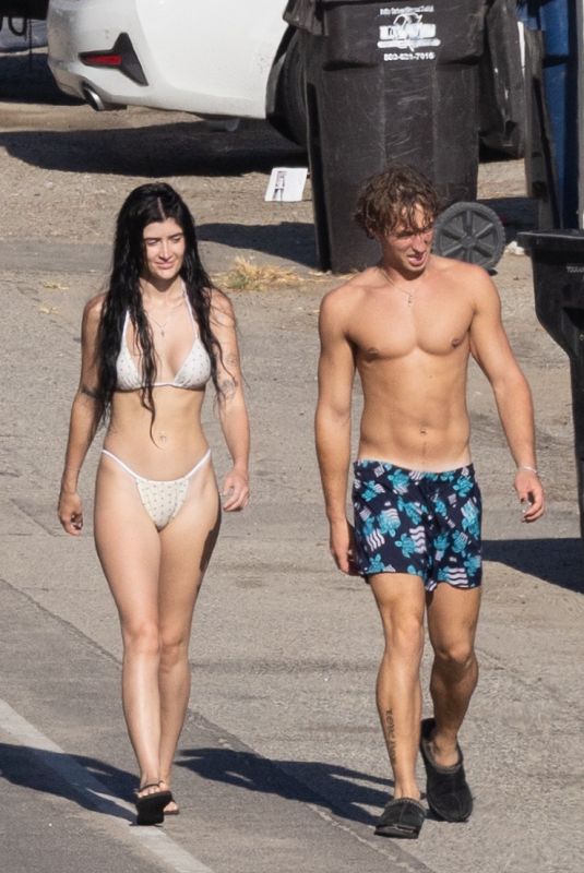SAMI SHEEN in Bikini Shares Beach Stroll with Boyfriend in Malibu 07/24/2026
