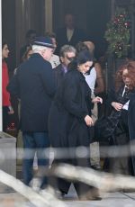 SELENA GOMEZ on the Set of Only Murders in the Building outside Freemasons