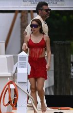 SHAKIRA in a Red Bikini in Miami 07/07/2026