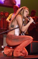SHAKIRA Performs at KIIS Jingle Ball in Los Angeles 12/19/2001