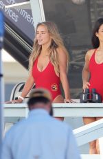 SHAY MITCHELL and HASSIE HARRISON Films Scenes for Baywatch Reboot in Malibu 07/14/2026