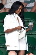 SIMONE ASHLEY at Day Six of 2026 Wimbledon Tennis Championships at All England Lawn Tennis and Croquet Club in London 07/04/2026