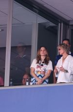 SOPHIA BUSH and ASHLYN HARRIS at France vs Paraguay Game at 2026 World Cup in Philadelphia 07/04/2026