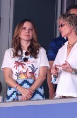 SOPHIA BUSH and ASHLYN HARRIS at France vs Paraguay Game at 2026 World Cup in Philadelphia 07/04/2026