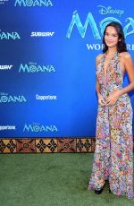 SOPHIA HAMMONS at Moana Premiere at Hollywood Bowl in Los Angeles 07/07/2026