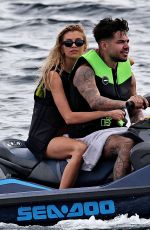 STELLA AMXWELL at DJ Anyma Enjoy a Jet Ski Ride in Ibiza 07/25/2026
