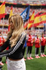 TATE MCRAE at 2026 FIFA World Cup Spain vs Belgium Quarter Final Match in Los Angeles 07/10/2026