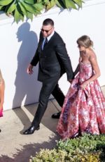 TAYLOR SWIFT and Travis Kelce at Wedding of Juju Smith-Schuster in Dana Point 07/10/2026
