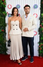 VICKY PATTISON at Vodafone Lounge NationsNetwork at Wimbledon in London 07/01/2026