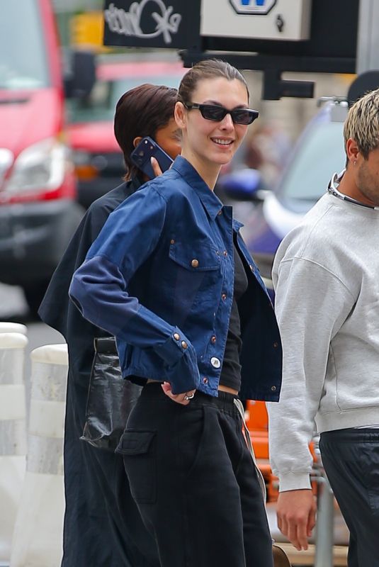 VITTORIA CERETTI Leaves Sant Ambroeus Restaurant in New York City 04/28/2026