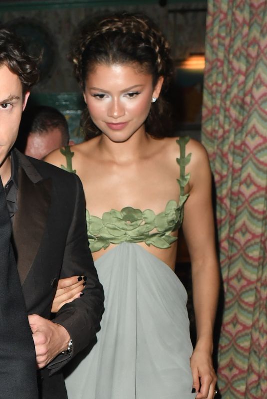 ZENDAYA Arrives at The Odyssey Premiere Afterparty at Oswald’s club in Mayfair in London 07/07/2026