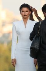 ZENDAYA Arrives at Trocadero in Paris for Event Celebrating The Odyssey in Paris 07/07/2026