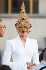 ZENDAYA Arrives at Trocadero in Paris for Event Celebrating The Odyssey in Paris 07/07/2026